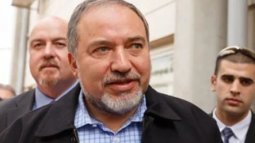 Israeli Defense Minister Avigdor Lieberman