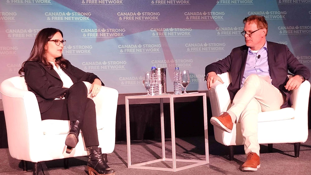 Bari Weiss, John Baird, Canada Strong and Free Network