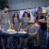 Family members of Israeli hostage Romi Gonen celebrate her 24th birthday in Hamas captivity in Tel Aviv, Aug. 18, 2024. Photo by Avshalom Sassoni/Flash90.