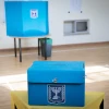A polling station in Jerusalem during the second round of Israeli elections, on Sept. 17, 2019. Photo by Yonatan Sindel/Flash90.