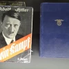 Copies of Adolf Hitler's book "Mein Kampf" at the Documentation Center in Congress Hall in Nuremberg, Germany. Credit: Adam Jones, Ph.D., via Wikimedia Commons