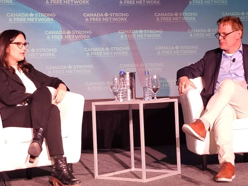 Bari Weiss, John Baird, Canada Strong and Free Network