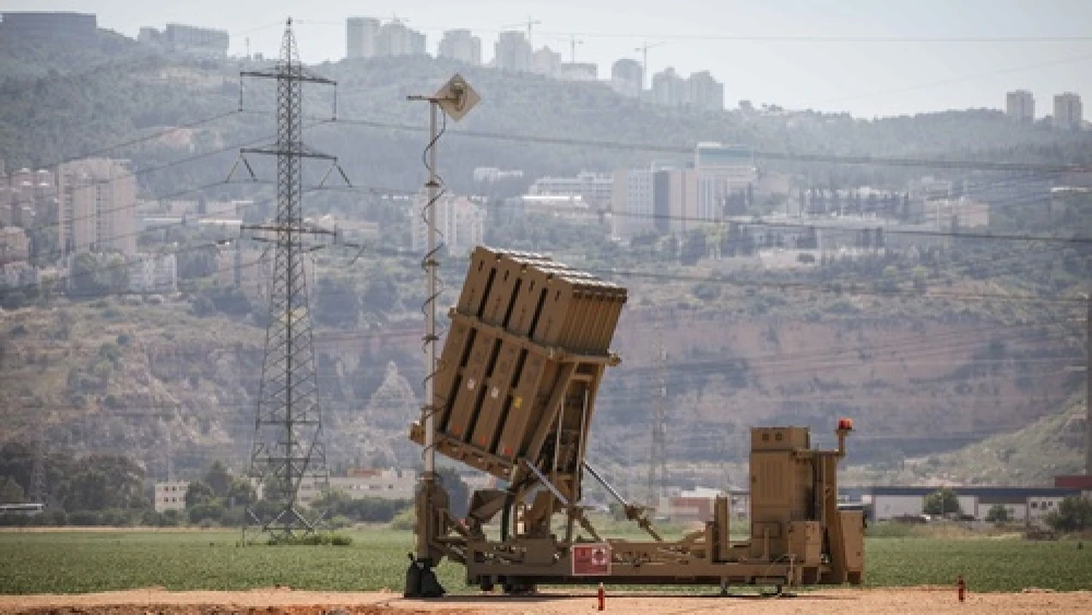 A view of an Iron Dome anti-missile battery near the northern Israeli town of Haifa. Photo by Avishag Shaar Yashuv/ Flash90.