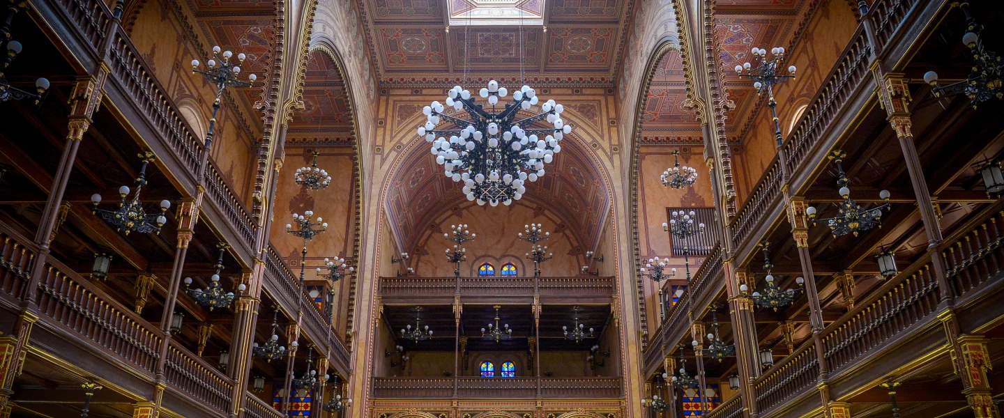 A view of the Dohány Street Synagogue, also known as the Great Synagogue, in Budapest, Hungary. It is the largest synagogue in Europe and the second-largest in the world. Photo by Yossi Zeliger/Flash90.