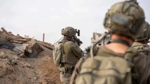 Israel Defense Forces troops operate in Gaza City's southwestern Zeitoun quarter, Aug. 15, 2025. Credit: IDF.