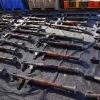 Hamas weaponry seized by Israeli troops in the Gaza Strip and the border area, Oct. 6, 2024. Credit: IDF.
