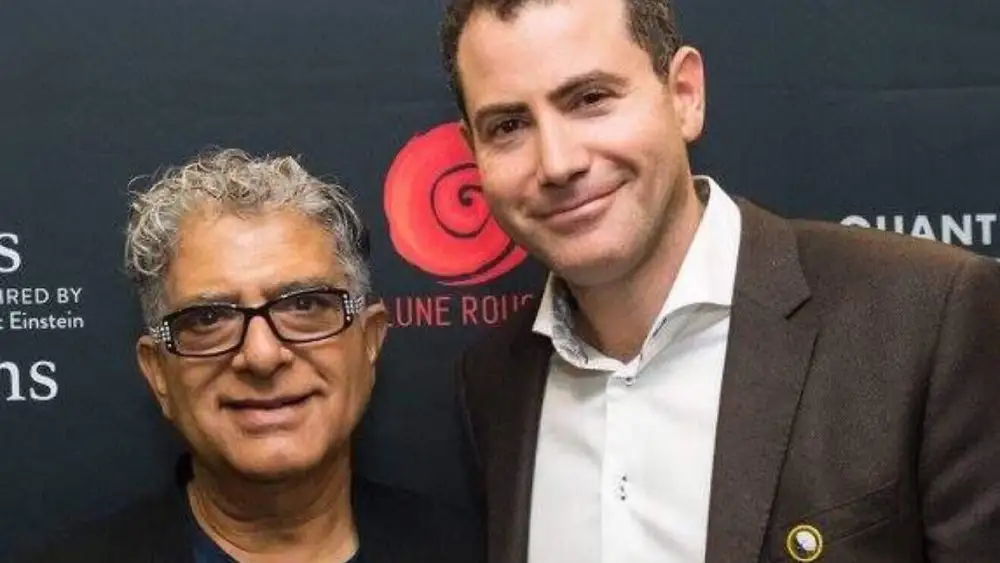 Deepak Chopra and Elan Divon