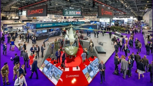 Participants at DSEI UK in London in 2019. Credit: DSEI UK.