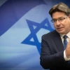 Ofir Akunis at a government conference at the Israeli Prime Minister's office in Jerusalem, on Sept. 27, 2023. Photo by Chaim Goldberg/Flash90.