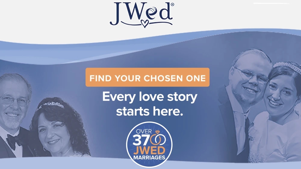 JWed, the leading online Jewish dating for marriage service for Jewish singles of all backgrounds, has recently transitioned to a fee-only service. Credit: Courtesy.