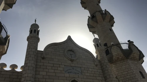 The Mahmood Mosque near Haifa, Israel is the only Ahmadiyya mosque in the Middle East. Built in the late 1970s, it is named for the second khalifa of the Promised Messiah Bashiruddin Mahmood Ahmad, son of the founder of the Ahmadiyya Muslim Community, also known as the "Promised Reformer." Credit: Eliana Rudee.