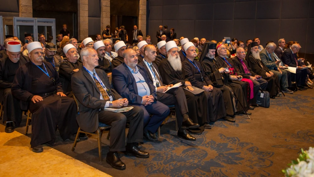 Spiritual leaders gather in Jerusalem, June 6, 2023. Photo by Alexander Khanin.
