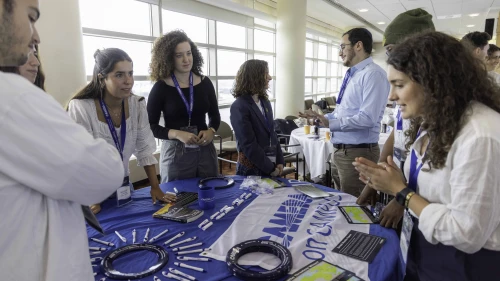 Students at the International Student Leadership Conference lead by example, demonstrating effective Israel education and communication skills. Credit: Courtesy.