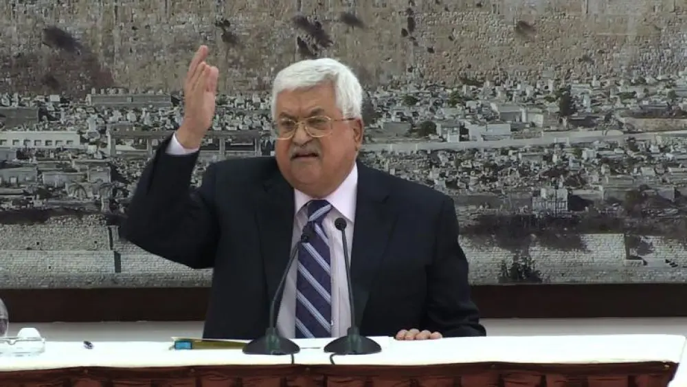 Palestinian Authority leader Mahmoud Abbas. Credit: JCPA.