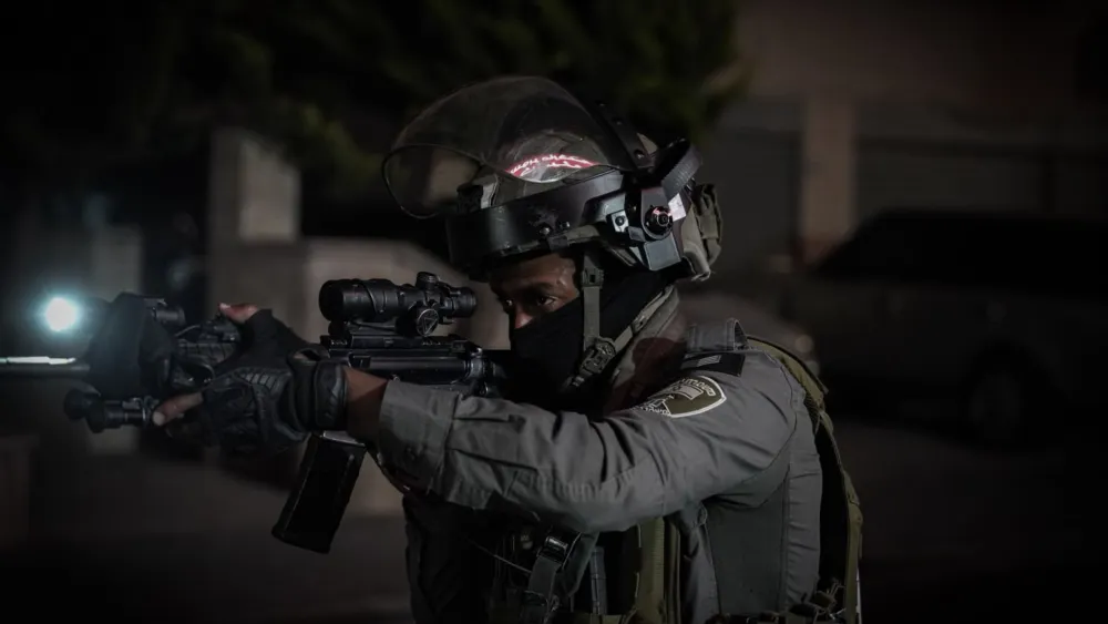 Judea and Samaria Border Police arrested activists involved in the Health Committees Committees (HWC), a designated terrorist organization, June 16, 2026. Credit: Israeli Police Spokesman.
