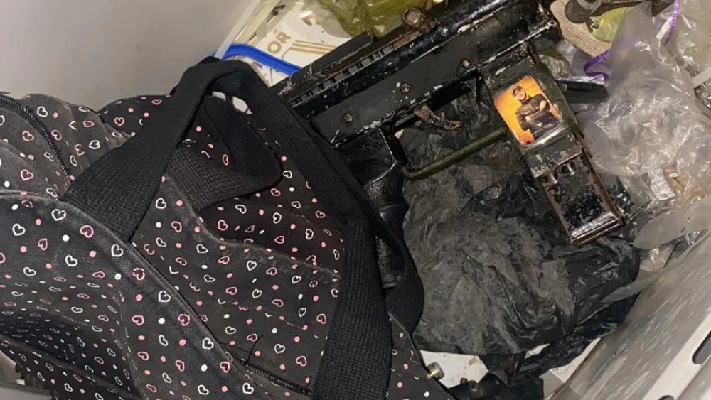 Israel Defense Forces troops confiscate weapons during counter-terrorism operations in Judea and Samaria, Jan. 23, 2023. Credit: IDF.