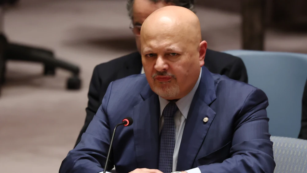 International Criminal Court (ICC) Prosecutor Karim Khan attends a United Nations Security Council meeting on Sudan and South Sudan at the U.N. headquarters in New York City, Jan. 27, 2025. Credit: Michael M. Santiago/Getty Images.