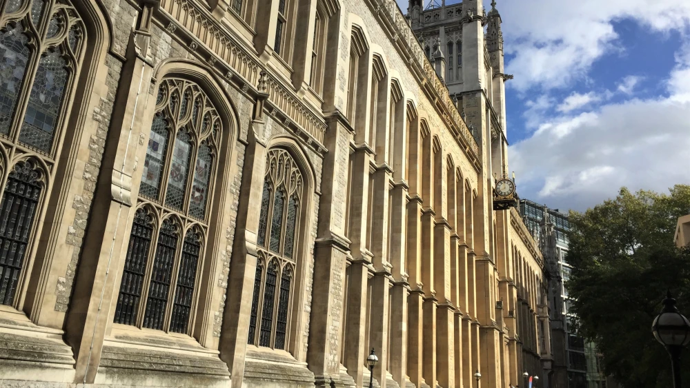 Maughan Library at King's College London. Credit: KiloCharlieLima via Wikimedia Commons.
