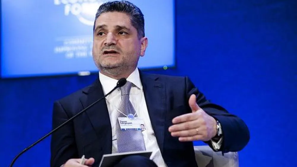 Click photo to download. Caption: Former Armenian prime minister Tigran Sargsyan. Credit: World Economic Forum.