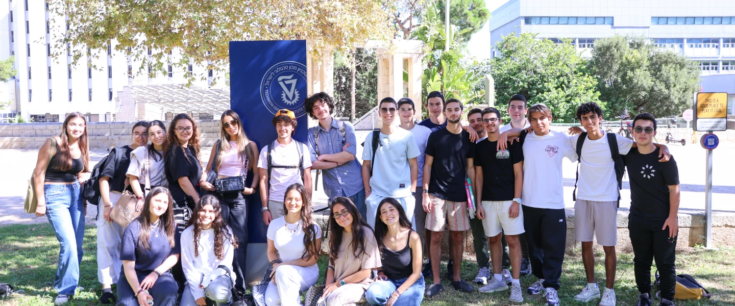 French students on a new Israeli educational program that prepares them for entry to the Technion, June 2, 2026. Photo by Maxim Almdai.