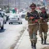 Israeli soldiers patrol at the scene of a deadly terror attack in Huwara, near Nablus in Judea and Samaria, Aug. 20, 2023. Photo by Nasser Ishtayeh/Flash90.