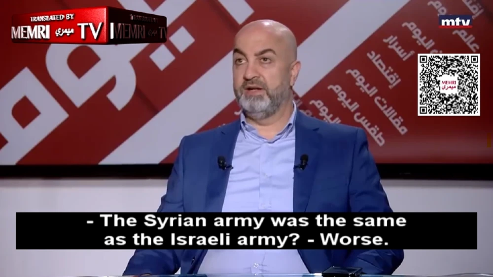 Lebanese journalist Tony Abi Najem. Credit: MEMRI.