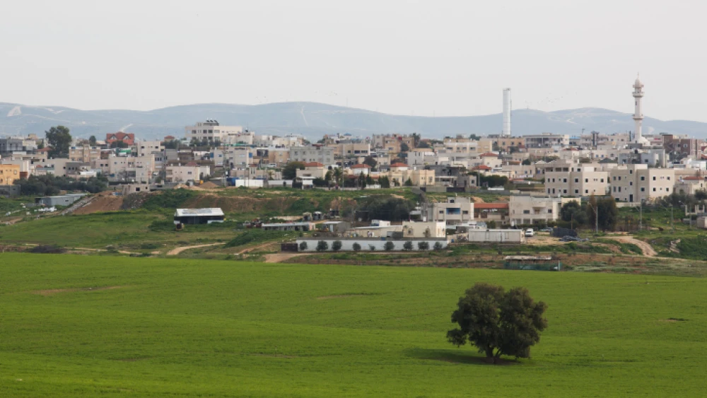 View of the Bedouin city of Rahat in southern Israel on Feb. 13, 2016. Photo by Nati Shohat/Flash90.