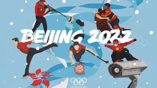 Badiucao poster art. Source: beijing2022.art.