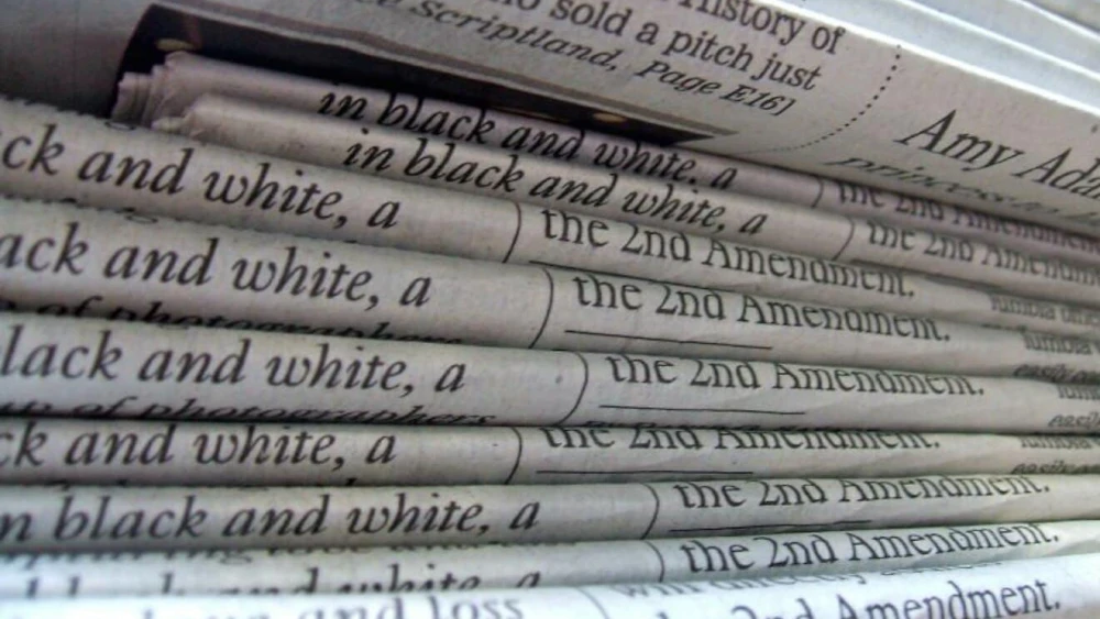 A Stack of Newspapers