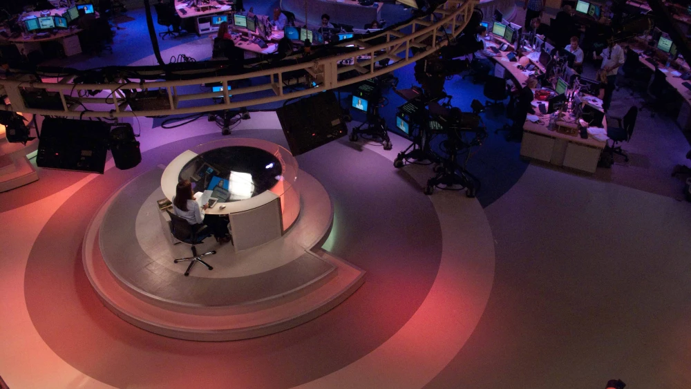 Al Jazeera English newsroom