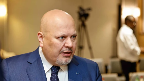 ICC Chief Prosecutor Karim Khan at the Dutch Foreign Ministry in The Hague on April 11, 2022. Photo by Raoul Somers via Wikimedia Commons.
