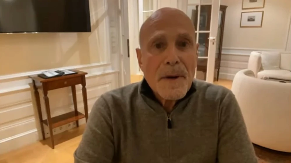 Ex-U.S. hostage in Iran Barry Rosen discusses his hunger strike in Vienna, Jan. 19, 2022. Source: Screenshot.