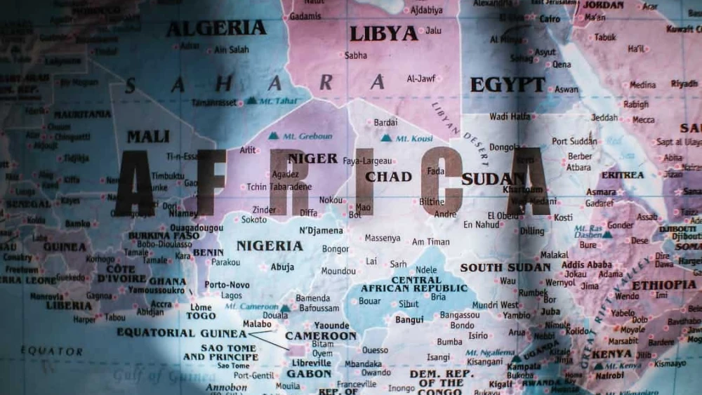 Map of Africa. Credit: Pexels/Nothing Ahead.