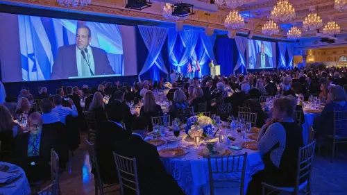 More than 500 evangelical Christians and Jews from across North America gathered at Mar-a-Lago for the “Together in Fellowship” gala on March 25, 2018. Credit: Capehart Photography.
