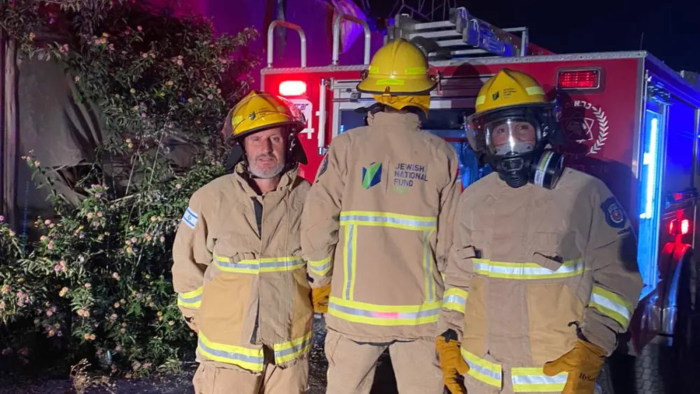 JNF-USA supported firefighters