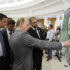 Russian President Vladimir Putin at a July 2008 meeting on the environmental aspects of the 2014 Winter Olympic Games in Sochi. (Credit: premier.gov.ru)