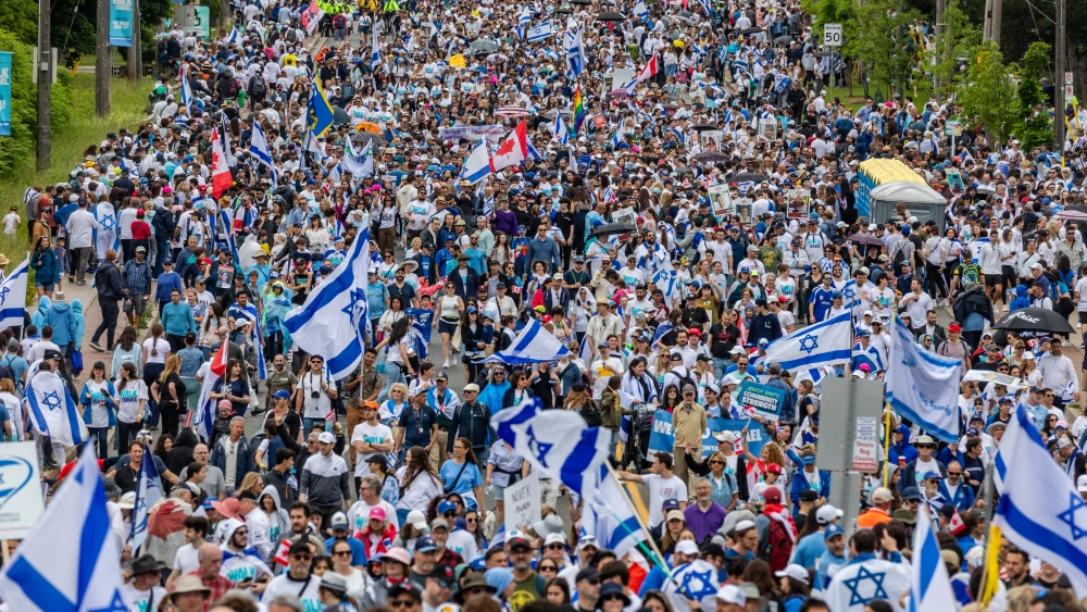 Canada pro-Israel rally
