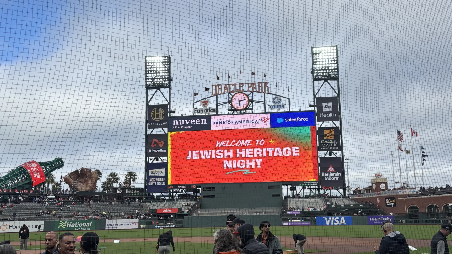 San Francisco Giants Jewish Heritage Night celebrates Jewish culture, identity