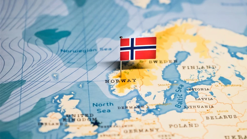 Map of Norway. Credit: hyotographics/Shutterstock.