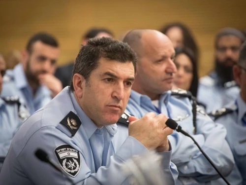 Then-Jerusalem police chief Yoram Halevi attends a recognition day for Israeli police at the Knesset on February 05, 2018. Photo by Miriam Alster/Flash90.