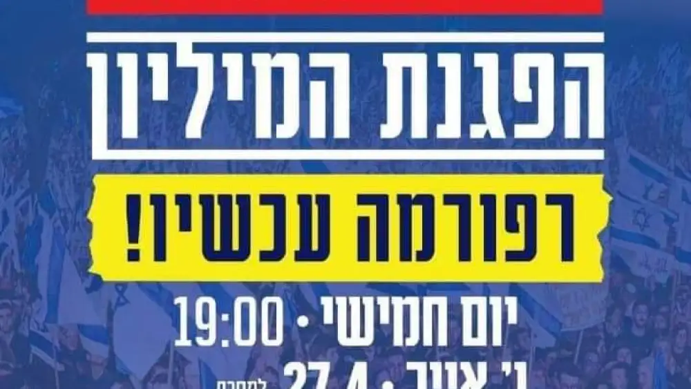 "They won't steal the elections! March of the Million" reads a demonstration placard. Courtesy.