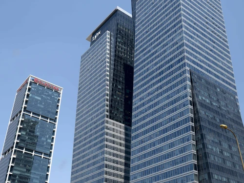 High rises in Tel Aviv