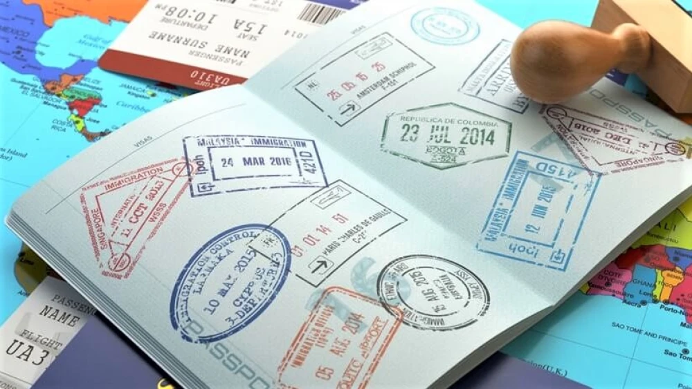 Visas in Israeli Passport