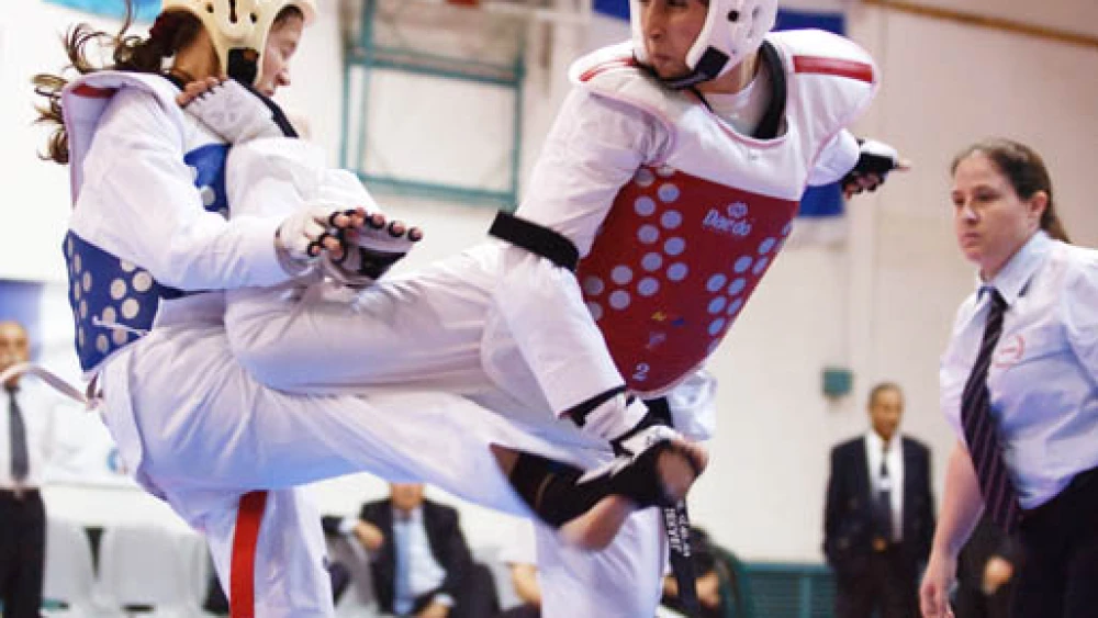 Photo courtesy of the Israel Taekwondo Federation.