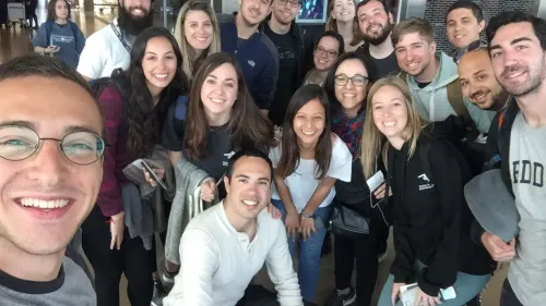 Mayanot students. Photo by Eliana Rudee.