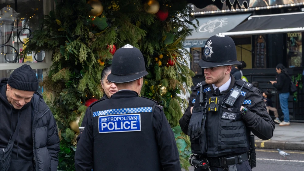 Metropolitan Police officers patrol London in December 2025. Credit: Courtesy of the Metropolitan Police.