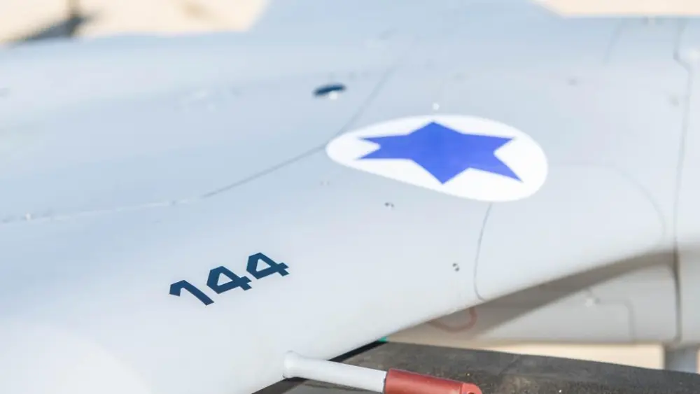 The Israel Air Force's new Spark drone. Credit: IDF Spokesperson's Unit.