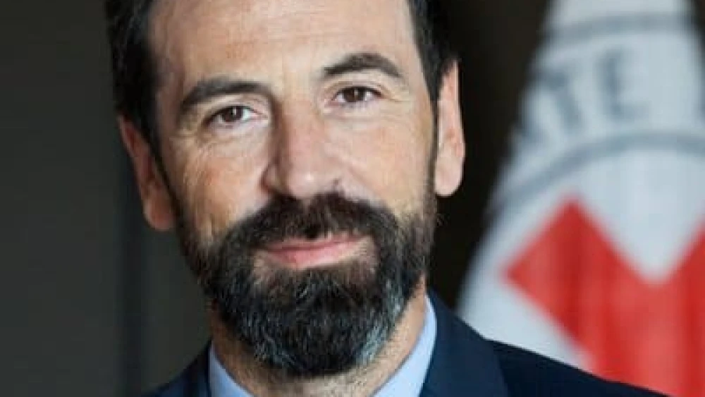 Fabrizio Carboni, regional director for the Near and Middle East of the Red Cross. Source: LinkedIn.