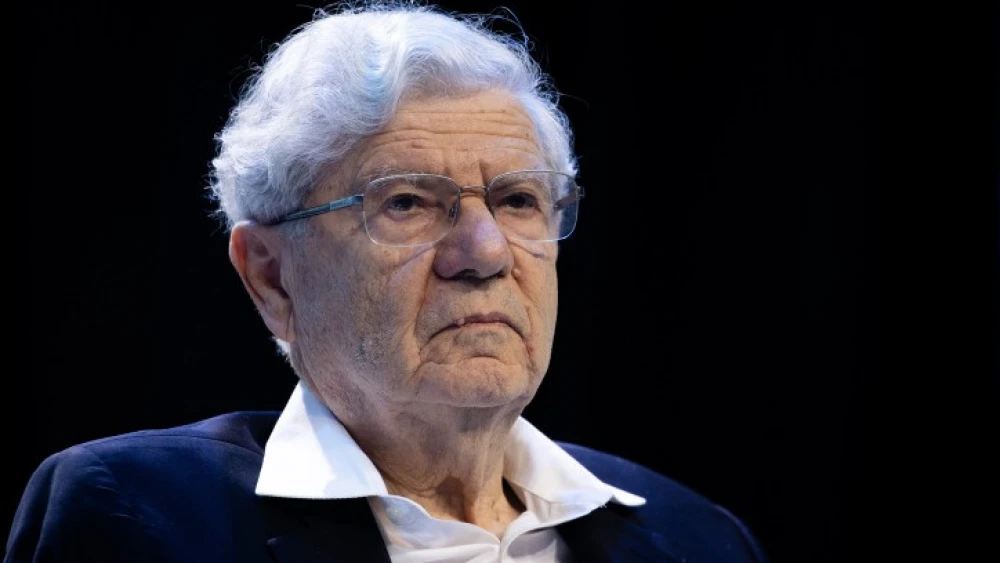 Former Supreme Court President Aharon Barak. Photo by Yonatan Sindel/Flash90.