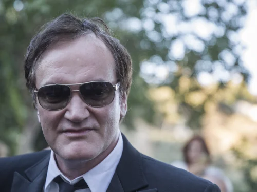 American filmmaker and actor Quentin Tarantino seen at the opening night of the Jerusalem Film Festival at the Cinematheque near the Old City of Jerusalem, on July 7, 2016. Credit: Hadas Parush/Flash90.